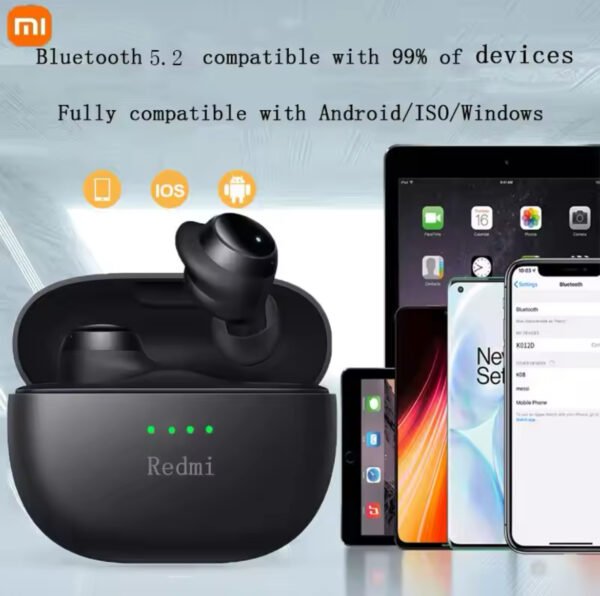 Redmi Bluetooth 5.2 Earbud Type-C In-Ear Headphones - Image 3