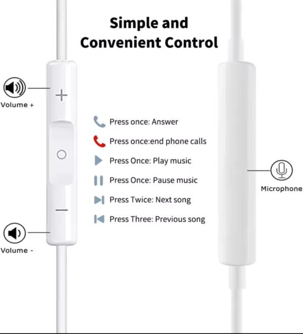 Original Wired Earphones For iPhone - Image 6